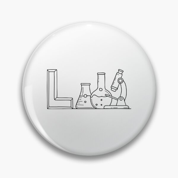 Item preview, An Illustration of Laboratory beside the Letter L designed and sold by rasagamastore.