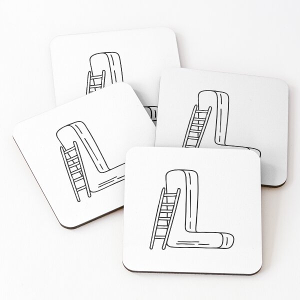 Item preview, An Illustration of a Ladder beside the Letter L designed and sold by rasagamastore.