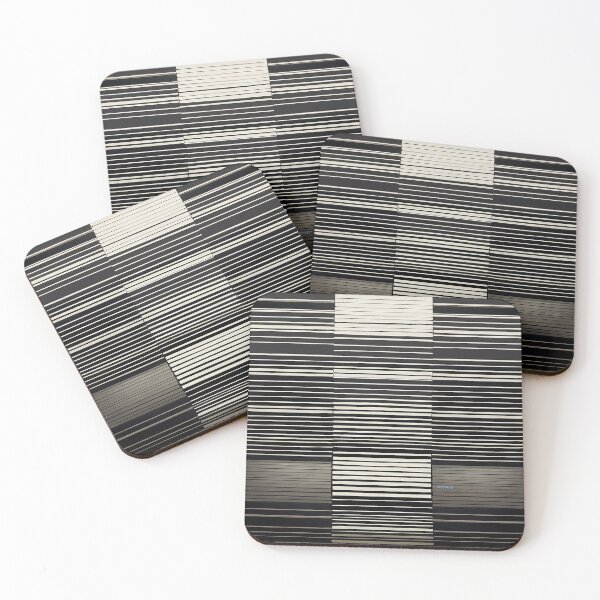 Item preview, Monochrome Whimsy, Bold Stripes & Playful Contrasts - dePace' designed and sold by mrpropcake.