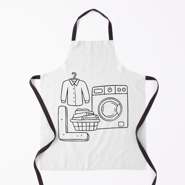 Item preview, An Illustration of Laundry beside the Letter L designed and sold by rasagamastore.