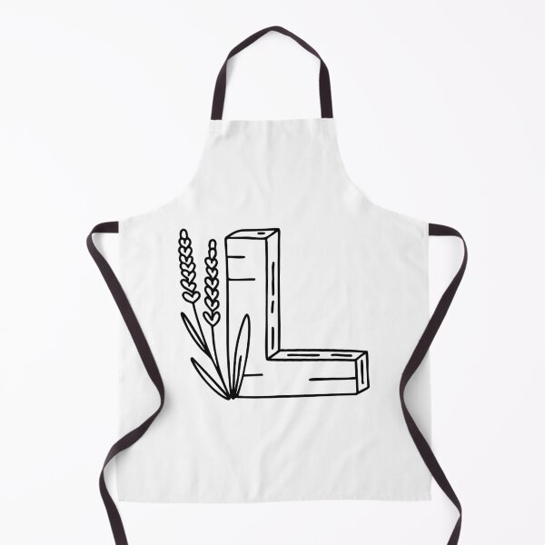 Item preview, An Illustration of Lavender beside the Letter L designed and sold by rasagamastore.