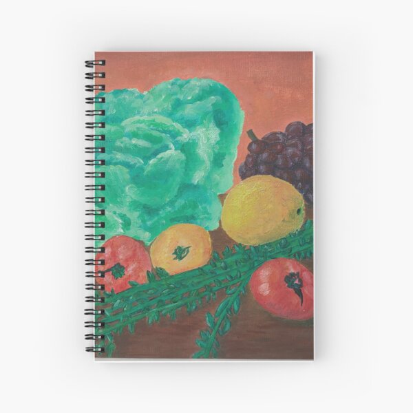 Vista previa del artículo con la obra «Comida saludable», diseñado y vendido por Flora'sArt.