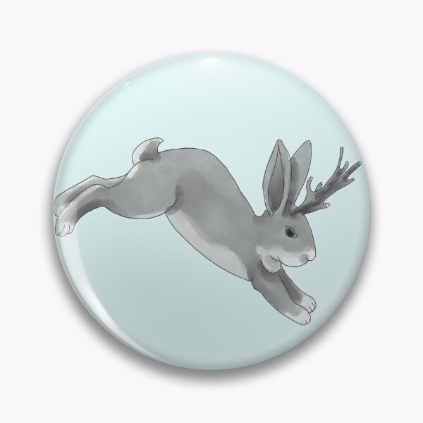 Item preview, Jumping jackalope designed and sold by Jmablesonart.