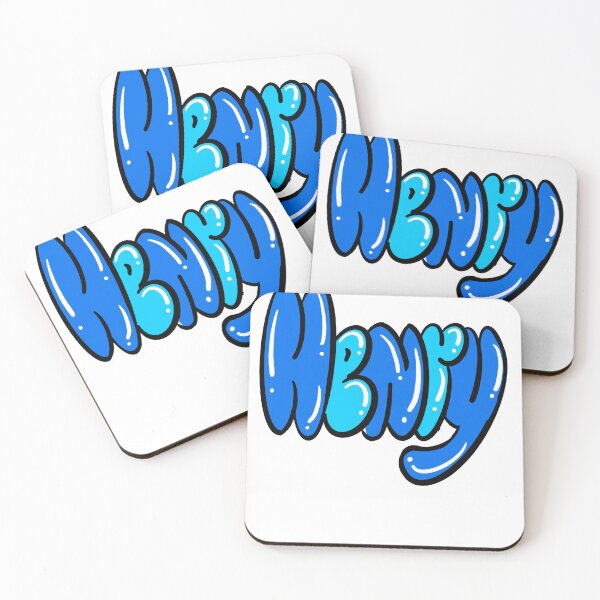 Item preview, Henry name in blue Top 10 best personalized gifts boys Henry designed and sold by Artonmytee.