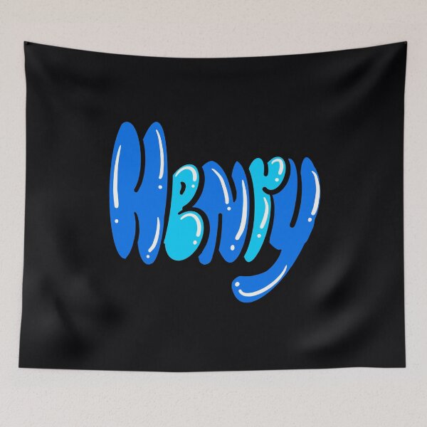 Item preview, Henry name in blue Top 10 best personalized gifts boys Henry designed and sold by Artonmytee.