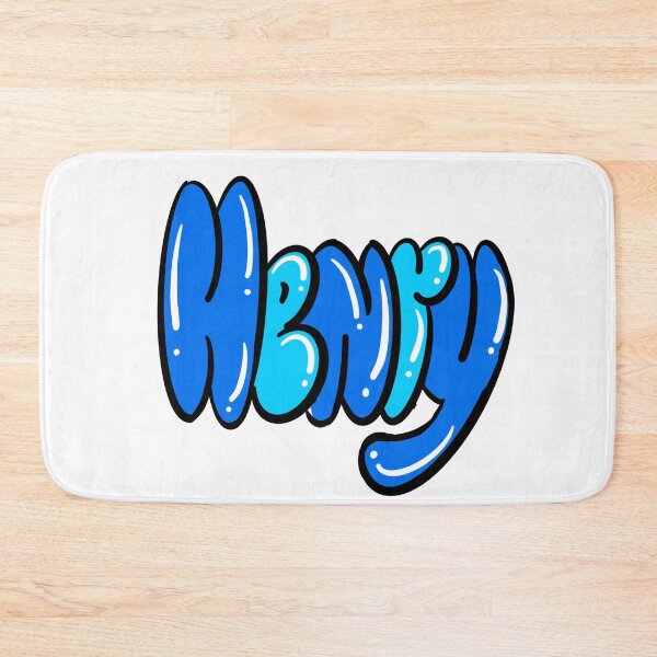 Item preview, Henry name in blue Top 10 best personalized gifts boys Henry designed and sold by Artonmytee.