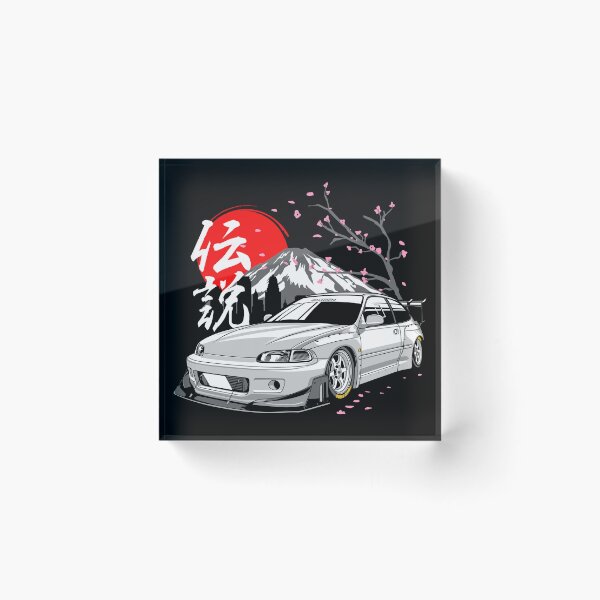Item preview, Honda Civic VTi - Performance Car Art designed and sold by Not Hugo.