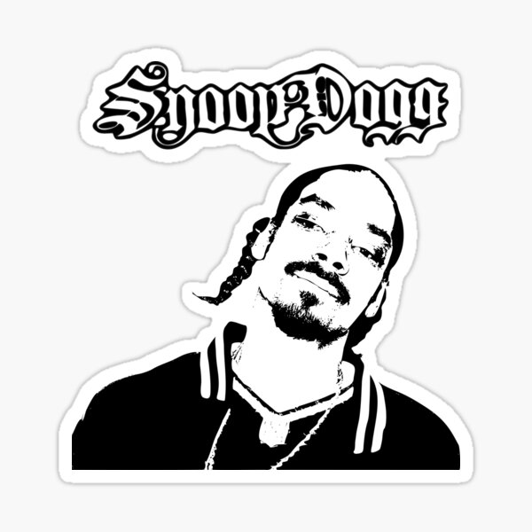 Snoop dogg рисунок