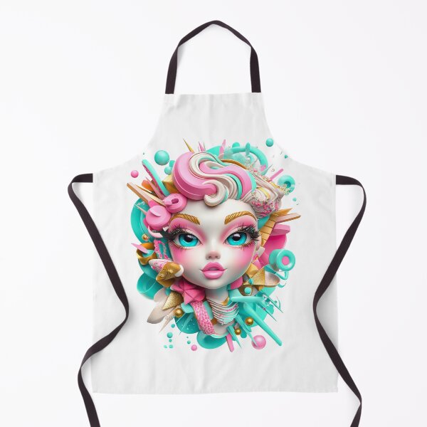 Item preview, Pop Art Doll – Futuristic Bubblegum Aesthetic designed and sold by lylange.