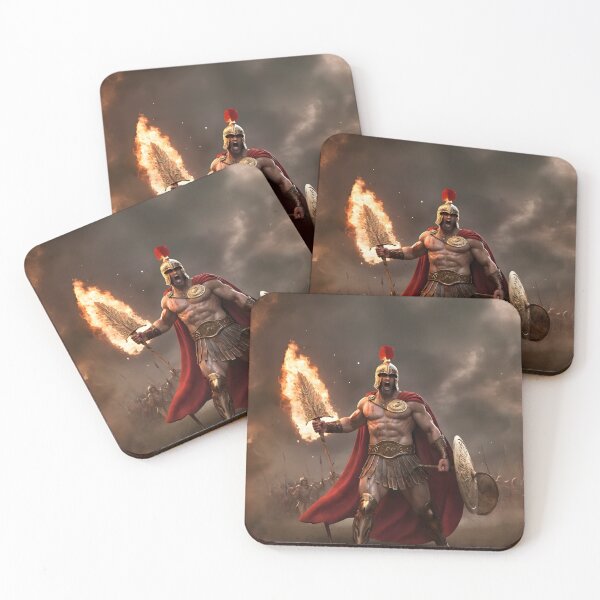 Item preview, Ancient Greek God Ares Mythological Art designed and sold by PrometheusStyle.