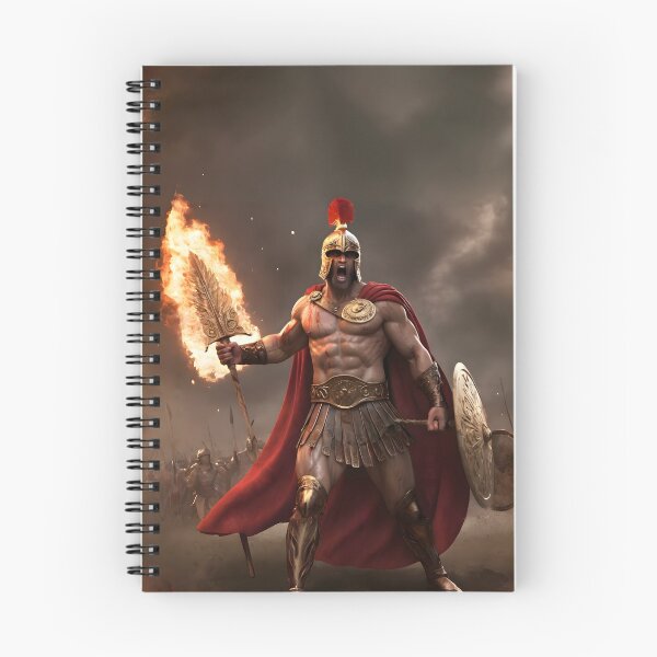 Item preview, Ancient Greek God Ares Mythological Art designed and sold by PrometheusStyle.