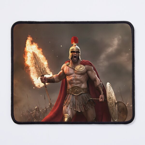 Item preview, Ancient Greek God Ares Mythological Art designed and sold by PrometheusStyle.