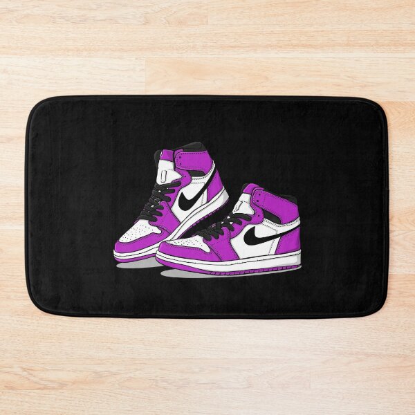 Item preview, Pair of Retro Sneakers Sneakerhead - Retro High Shoe Lover Art (LIGHT PURPLE ) designed and sold by Zuriel Hargrove.