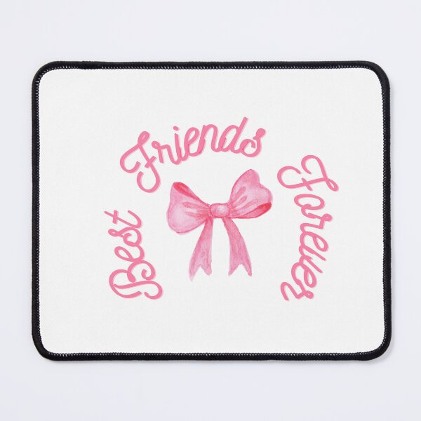 Artikelvorschau, Beste Freunde für immer rosa Schleife entworfen und verkauft von SarahKay Designs.