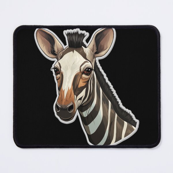 Item preview, Okapi Head Rare Animal Motif designed and sold by titanosdesign.