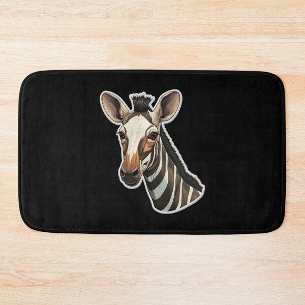 Item preview, Okapi Head Rare Animal Motif designed and sold by titanosdesign.