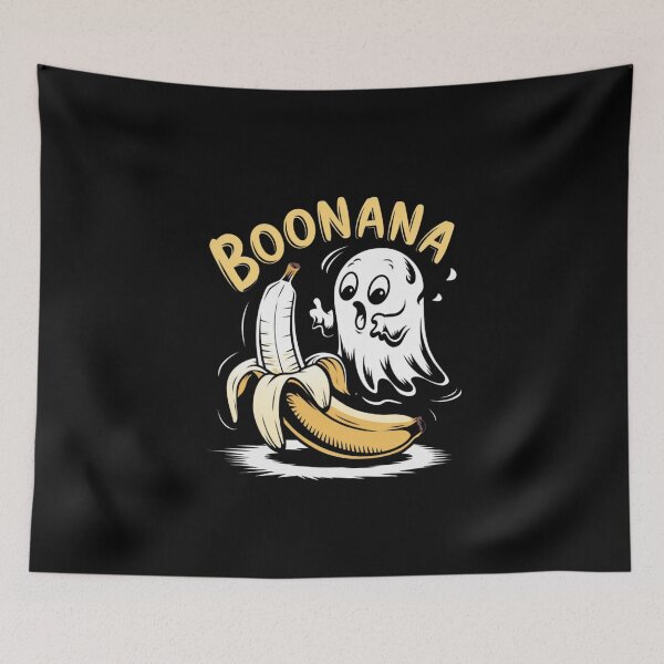 Item preview, Boonana – Funny Banana Ghost designed and sold by VibeTwist.