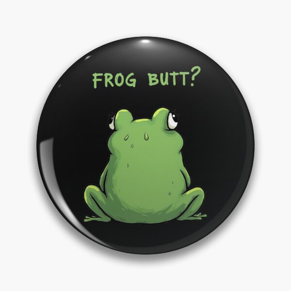 Item preview, Cute Shy Frog Butt designed and sold by Adrian Kane.