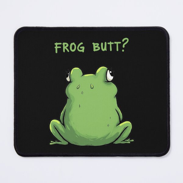 Item preview, Cute Shy Frog Butt designed and sold by Adrian Kane.