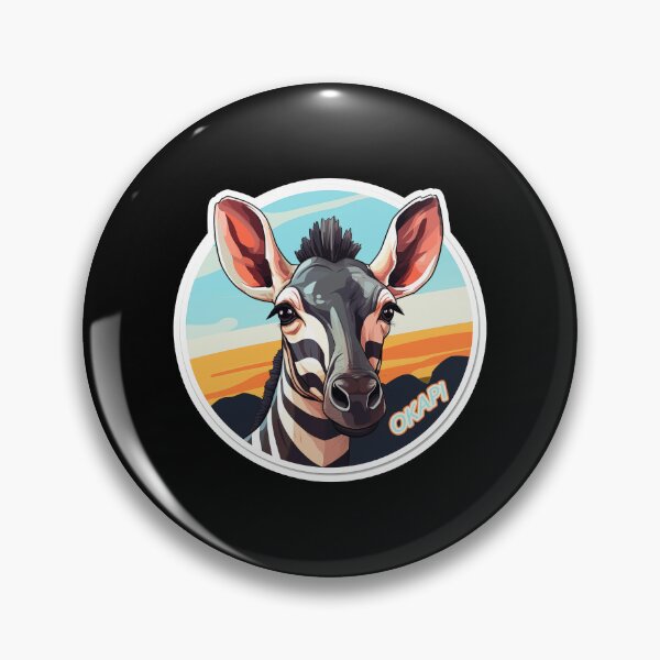 Artikelvorschau, Okapi Kopf Seltenes Tiermotiv entworfen und verkauft von titanosdesign.