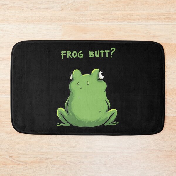 Item preview, Cute Shy Frog Butt designed and sold by Adrian Kane.