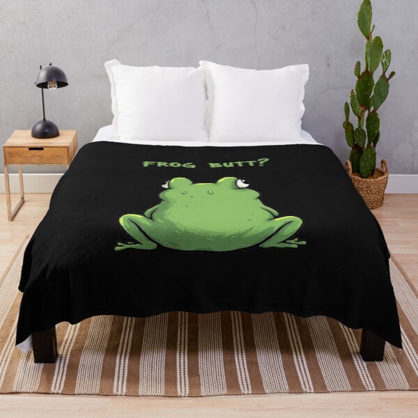 Item preview, Cute Shy Frog Butt designed and sold by Adrian Kane.