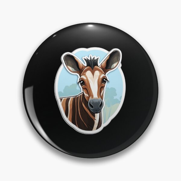 Artikelvorschau, Okapi Kopf Seltenes Tiermotiv entworfen und verkauft von titanosdesign.