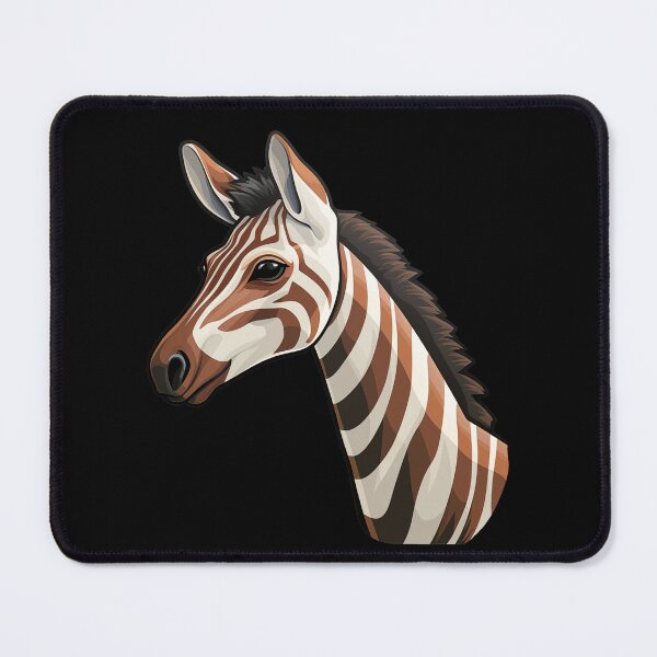 Item preview, Okapi Head Rare Animal Motif designed and sold by titanosdesign.