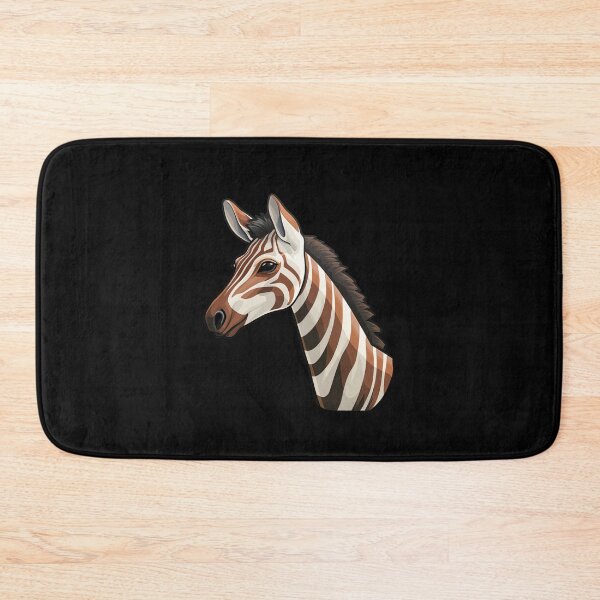 Item preview, Okapi Head Rare Animal Motif designed and sold by titanosdesign.