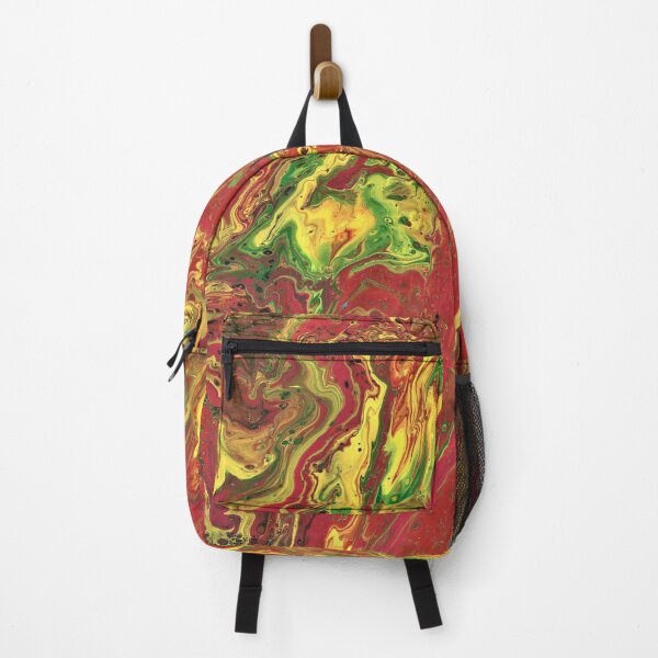 Item preview, Keep A Knockin 1 Red Yellow Fluid Abstract designed and sold by Doug Siegel.