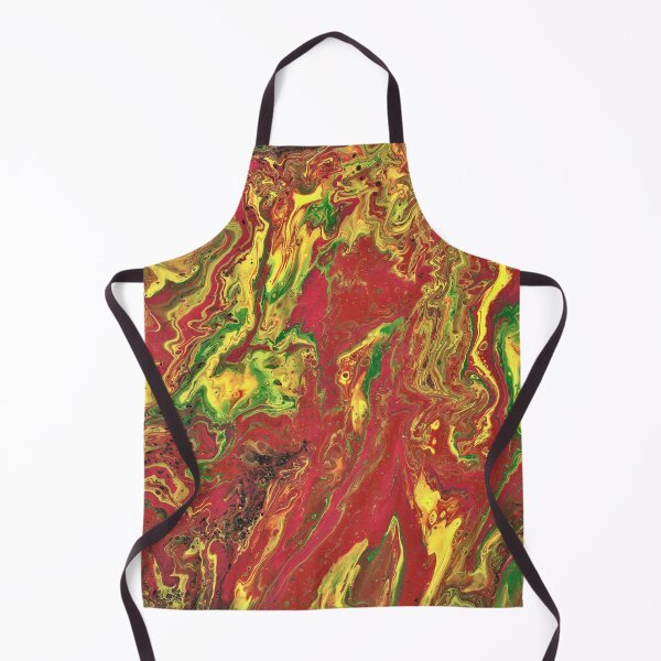 Item preview, Keep A Knockin 1 Red Yellow Fluid Abstract designed and sold by Doug Siegel.