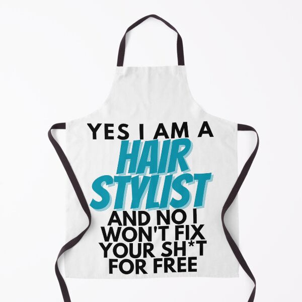 Item preview, YES I AM A HAIRSTYLIST designed and sold by HumorMeMaybe.