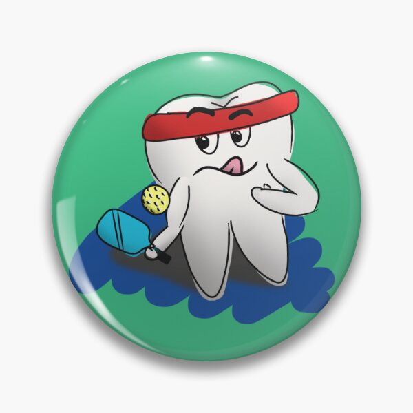 Item preview, Tooth Playing Pickleball designed and sold by Ksalgado.