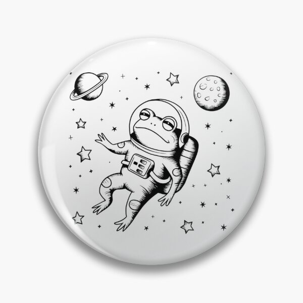 Item preview, Space Astronaut Frog designed and sold by Adrian Kane.