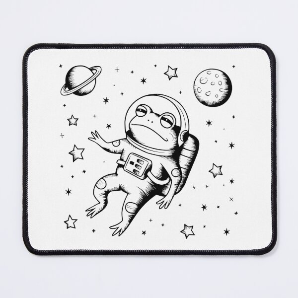 Item preview, Space Astronaut Frog designed and sold by Adrian Kane.