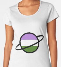 Genderqueer Planet Women's Premium T-Shirt