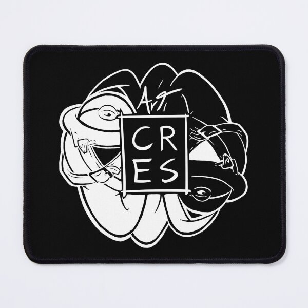 Item preview, Art Cres Monocle Yin Yang white lines designed and sold by ArtCres.