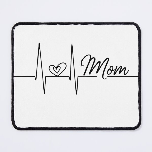 Item preview, Heartbeat Mom Boxy Tee, Cute Gift for Mother, Casual Style, Perfect for Mother's Day, Heartbeat Graphic T-shirt, Summer Vibes designed and sold by DesignSphere-pi.