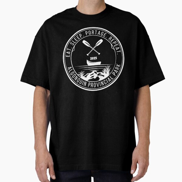 Item preview, Algonquin Eat Sleep Portage Repeat White  designed and sold by CCCola15.