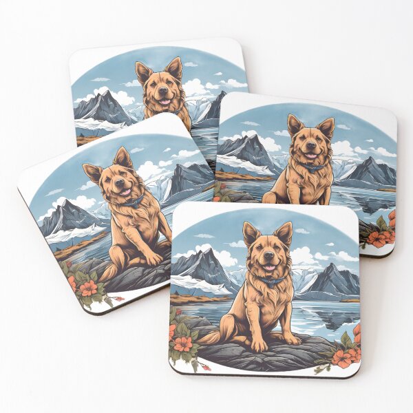 Item preview, dog in norwegian lofoten designed and sold by Karaz's Animal Kingdom.