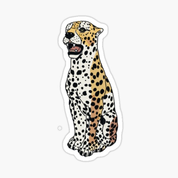 Item preview, LEOPARD STATUE designed and sold by LiveSickDieIll.