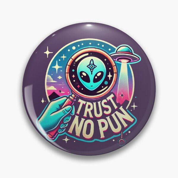 Item preview, Trust No Pun - The Jest Is Out There designed and sold by CrypRenaissance.