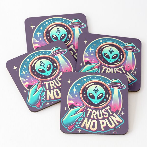 Item preview, Trust No Pun - The Jest Is Out There designed and sold by CrypRenaissance.