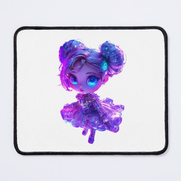 Item preview, Cyber Luminelle Doll – Neon Holographic designed and sold by lylange.