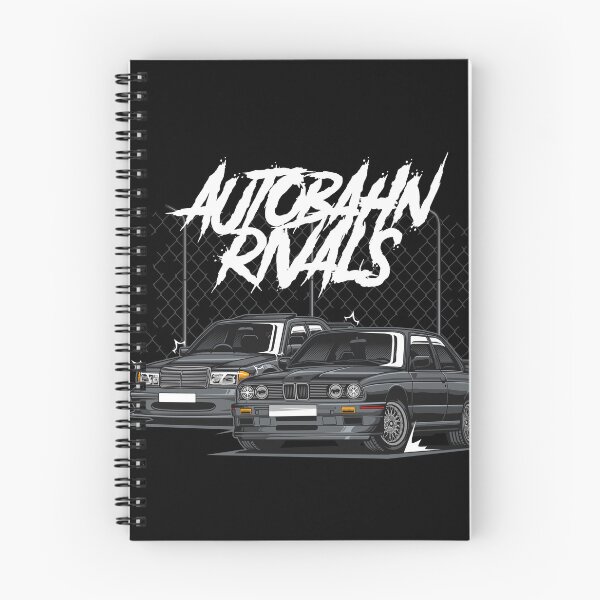 Artikelvorschau, Autobahn Rivalen - Deutsche Performance-Autos Kunst entworfen und verkauft von Not Hugo.