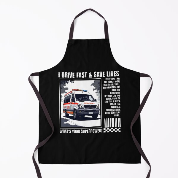 Item preview, EMT Ambulance Driver - I Drive Fast & Save Lives Paramedic designed and sold by BDLuck2021.