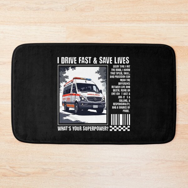 Item preview, EMT Ambulance Driver - I Drive Fast & Save Lives Paramedic designed and sold by BDLuck2021.