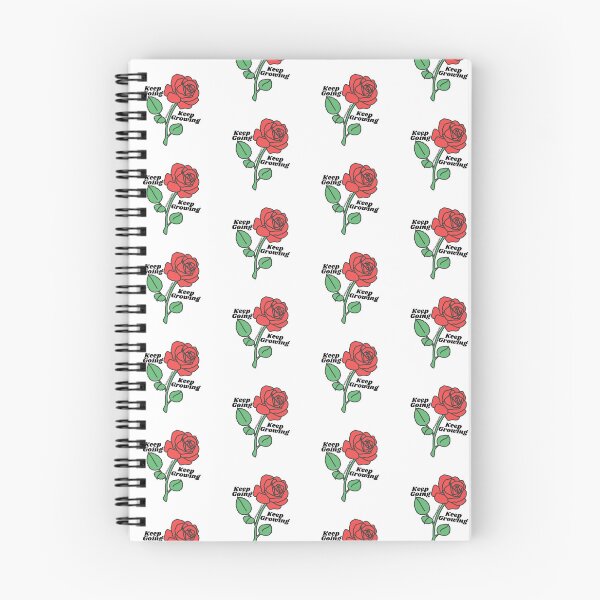 Item preview, Keep Going Keep Growing Red Rose designed and sold by bitebackcobbc.