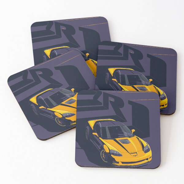 Item preview, C6 ZR1 Yellow designed and sold by ElseWorldDesign.