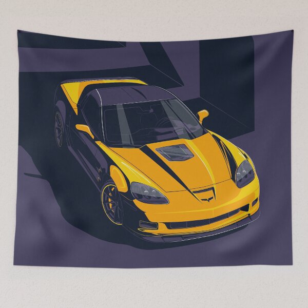 Item preview, C6 ZR1 Yellow designed and sold by ElseWorldDesign.